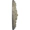 Ekena Millwork Flower Spiral Ceiling Medallion (Fits Canopies up to 2"), 12 1/4"OD x 2 1/4"P, Castle Stone Crackle CM12FLCSC - alternate 2